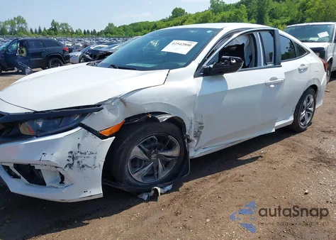 2019 Honda Civic Lx z USA, uszkodzony, nr VIN 2HGFC2F66KH510409